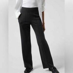 Athleta Eastbound wide leg pants in black, size 10